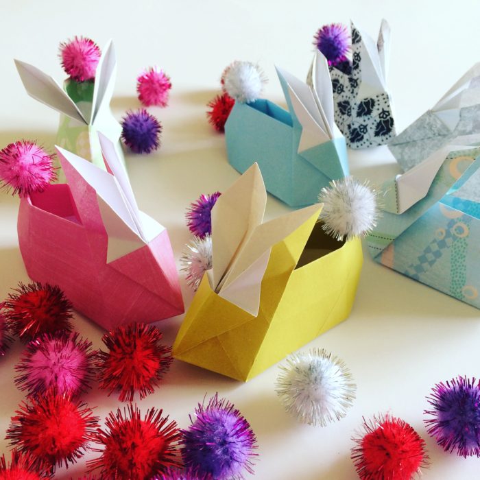origami bunnies