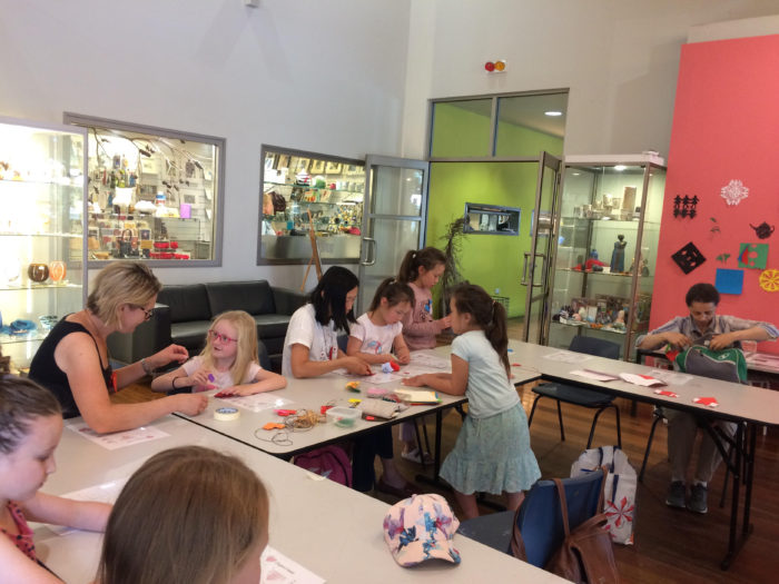 origami workshop at Hazelhurst