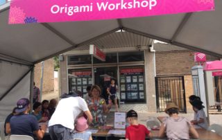 origami workshop at Strathfield council