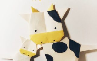 Origami Cows