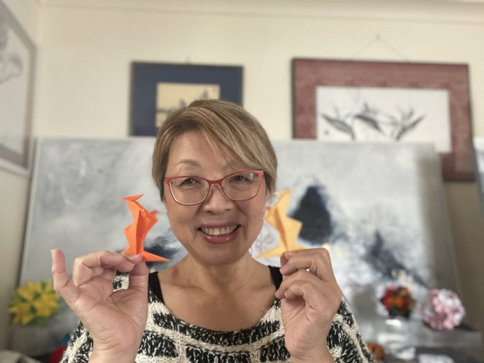 Midori's origami kangaroos