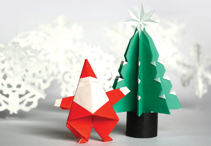 origami christmas