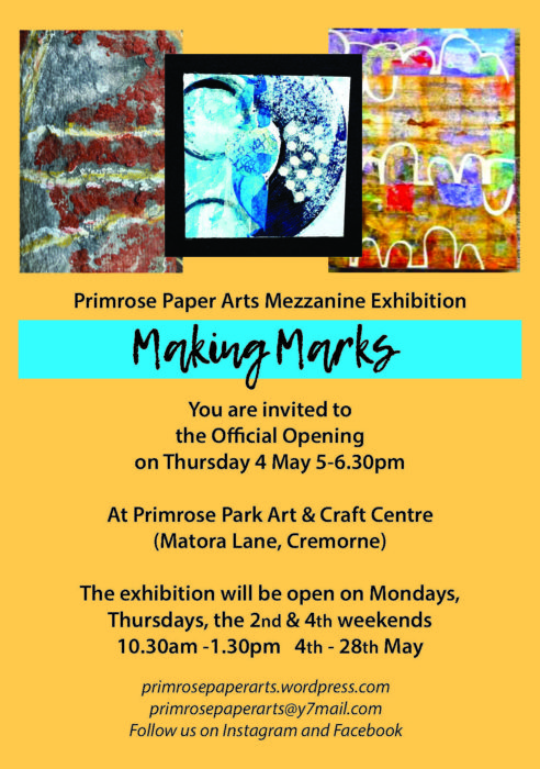 Making Marks Exhibition