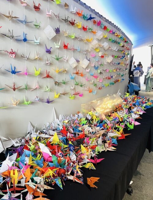 Paper Crane Installation